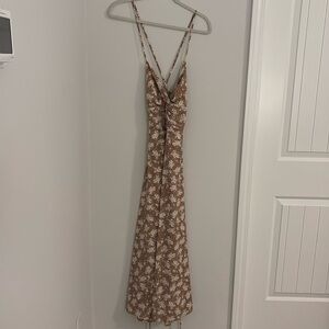 Lulus strappy back maxi dress